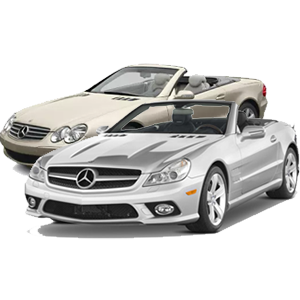 مرسدس بنز کلاس SL 350 فول با کیت اگزوز و دیفیوزر مدل 2005
