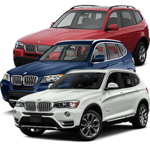 بی ام و X3  نیمه فول xDrive  مانیتور کوچک مدل 2012